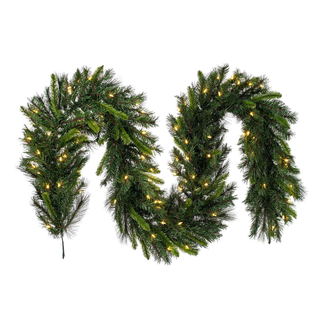 Vickerman Bangor Mixed Pine Christmas Garland - Thumbnail 3