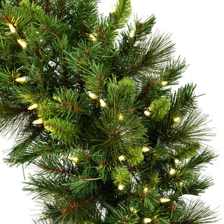 9' x 14" Bangor Mixed Pine Artificial Christmas Garland