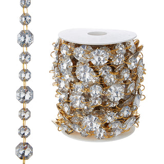 GOLD AND JEWEL CRYSTAL GARLAND
