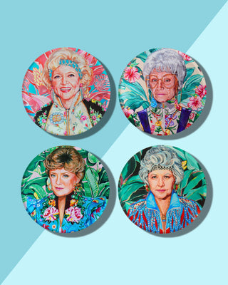 Golden Gals Coaster