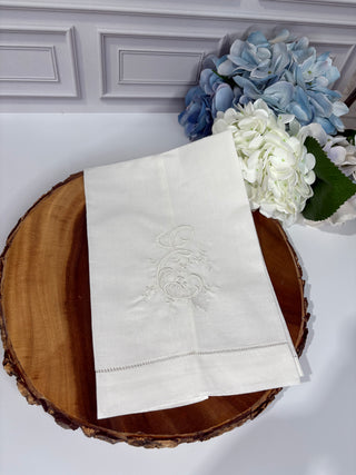 Initial Fine Linen Guest Towel
