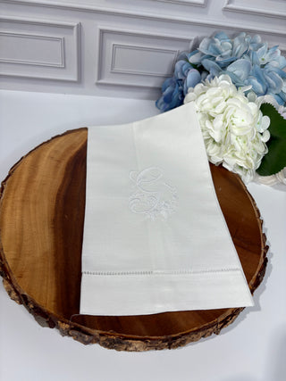 Initial Fine Linen Guest Towel