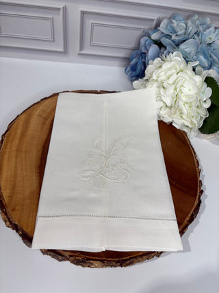 Initial Fine Linen Guest Towel