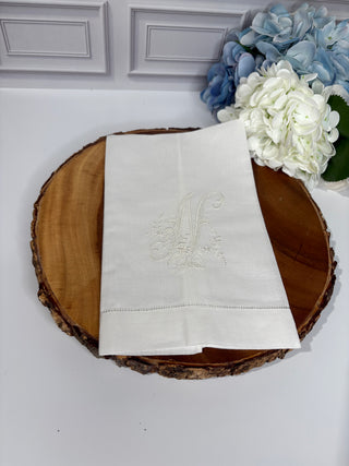 Initial Fine Linen Guest Towel
