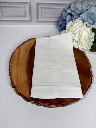 Initial Fine Linen Guest Towel
