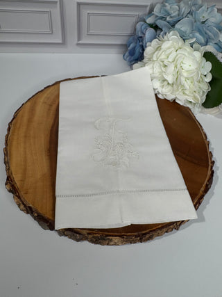 Initial Fine Linen Guest Towel