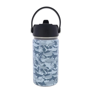 Kids A Shiver of Sharks 12 Oz. Bottle With Straw Cap