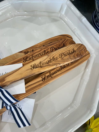 Olive Wood Serving Spoon