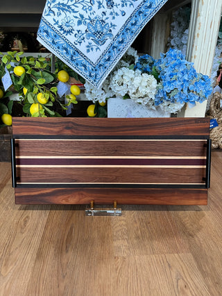 Wooden Charcuterie Board with Handles