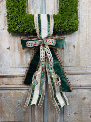 Custom Christmas Bow Sash