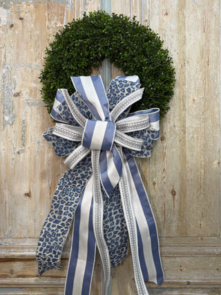 Large Custom Bow in Blues