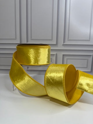 Velvet Plush Deluxe Everyday Wired Edge Ribbon