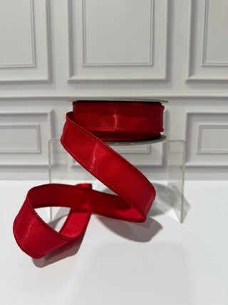 Iridescent Satin Elegance Wired Edge Ribbon