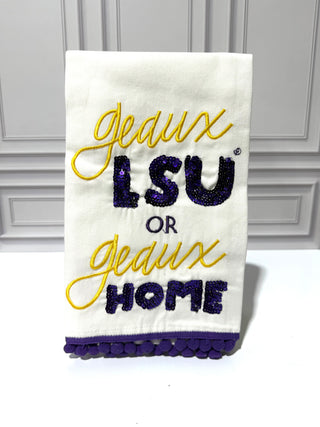 Geaux LSU Tea Towel