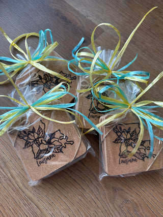 Zip Code and City Cork Coasters