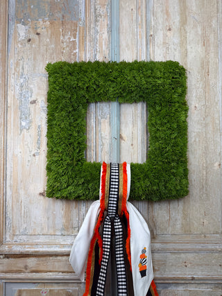 Stacked Pumpkins Wreath Sash