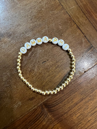 Sorority Bead Bracelet
