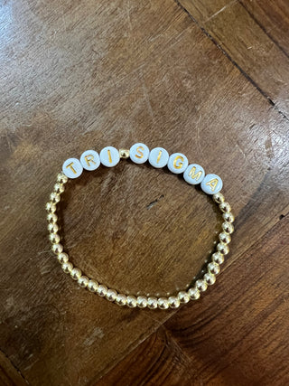 Sorority Bead Bracelet