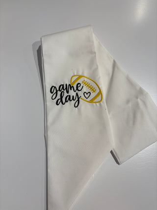 Game Day Wreath Sashes