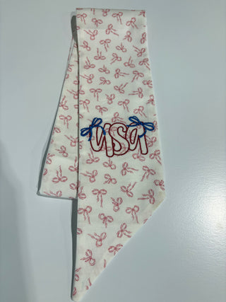 Fourth of July Wreath Sashes