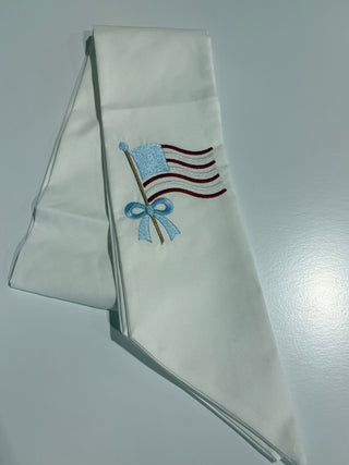 Fourth of July Wreath Sashes