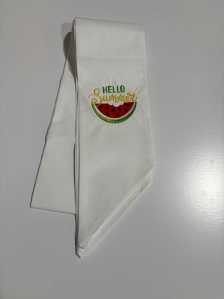 Hello Summer Wreath Sashes