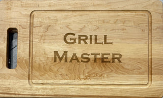 Grill Master Wooden Board