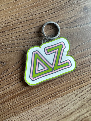 Sorority Acrylic Key Chain