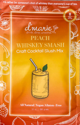 Peach Whiskey Smash Slush Mix
