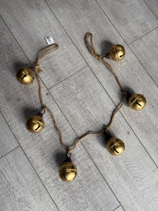 Jingle Bell With Stars Garland