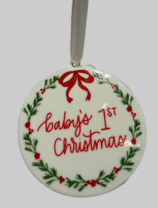 Baby's First Christmas Ornament