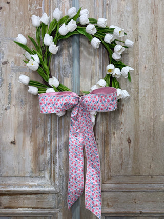 21" Spring Tulip Wreath