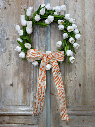 21" Spring Tulip Wreath