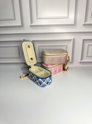 Portable Jewelry Case with Keychain