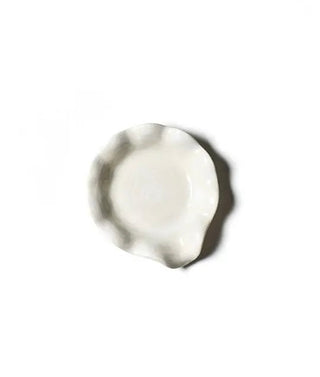 Signature White Ruffle Spoon Rest