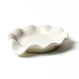 Signature White Ruffle Spoon Rest