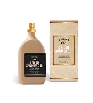 Natural Fragrance Cologne - Spiced Sandalwood 2.7