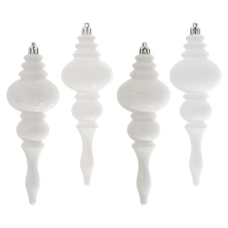 7" 4-Finish Finial Ornament