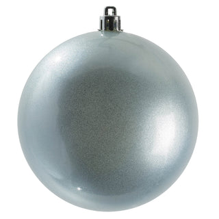 4.75" Periwinkle Candy Ball Ornament