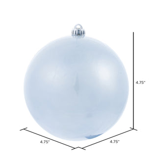 4.75" Periwinkle Candy Ball Ornament