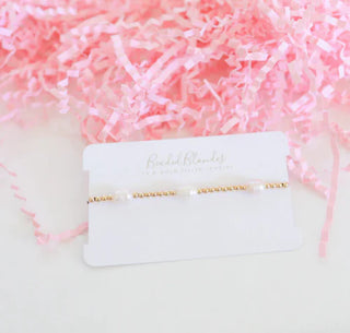 Pearl Poppi Bracelet in Gold
