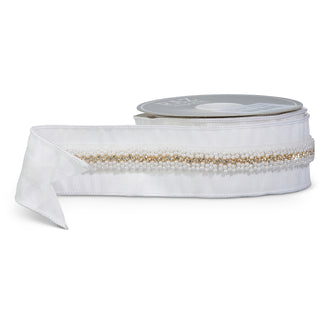 2.5" X 5 YDS BEADED RIBBON