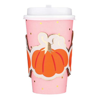 Paper Pumpkin To Go Cups - 8 count