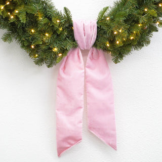 4.5" Velvet Wreath Sash