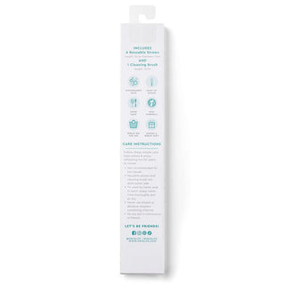 Christmas Crew Reusable Straw Set
