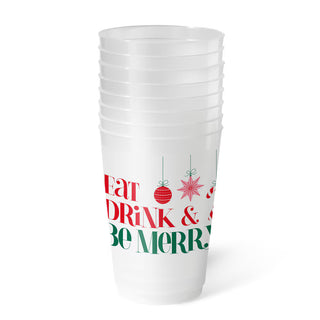Candy Cane Lane Frost Flex Cup 20oz (Set of 8)