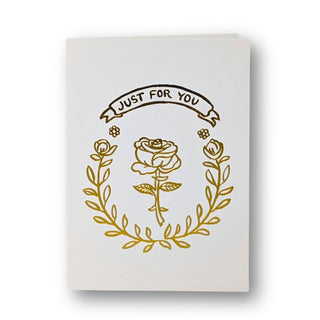 Enclosure Cards - For You Rose
