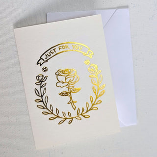 Enclosure Cards - For You Rose