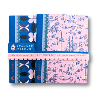 Pocket Notebook Duo - Modern Toile