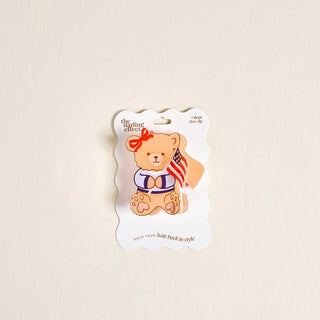 Star Spangled Bear Shape Up Claw Clip